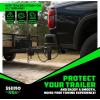 imageRhino USA Adjustable Trailer Hitch 25Inch Receiver  Heavy Duty Aluminum Tow Hitches with 8Inch DropRise for Truck 18500 LBS GTW  Weatherproof Double AntiTheft Locking Hitch Pins SilverBlack