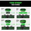 imageRhino USA Recovery Tow Strap 2quot x 20  20024lb Break Strength  Emergency Recovery Strap Tow Rope for UTV ATV ampamp More  Heavy Duty Towing Strap for Offroad 4x4 Use  Compatible with RZR and CanAmBlack