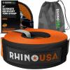 imageRhino USA Recovery Tow Strap 2quot x 20  20024lb Break Strength  Emergency Recovery Strap Tow Rope for UTV ATV ampamp More  Heavy Duty Towing Strap for Offroad 4x4 Use  Compatible with RZR and CanAmOrange