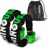 imageRhino USA Synthetic Soft Shackle Rope 1Pack  38 Inch x 22 Inch 31400lb Min Break Strength Offroad Soft Shackle Recovery Kit for Truck UTV ATV  Compatible with Jeep Toyota Ford ampamp MoreGreen