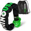 imageRhino USA Synthetic Soft Shackle Rope 1Pack  38 Inch x 22 Inch 31400lb Min Break Strength Offroad Soft Shackle Recovery Kit for Truck UTV ATV  Compatible with Jeep Toyota Ford ampamp MoreGreen