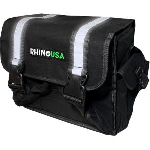imageRhino USA Heavy Duty Recovery Gear Storage Bag  Ultimate Recovery Kit Equipment Bag For OffRoad Gear and 4x4 Accessories  Fits Tow Straps Shackles Snatch Block and UTV AccessoriesGreenBlack