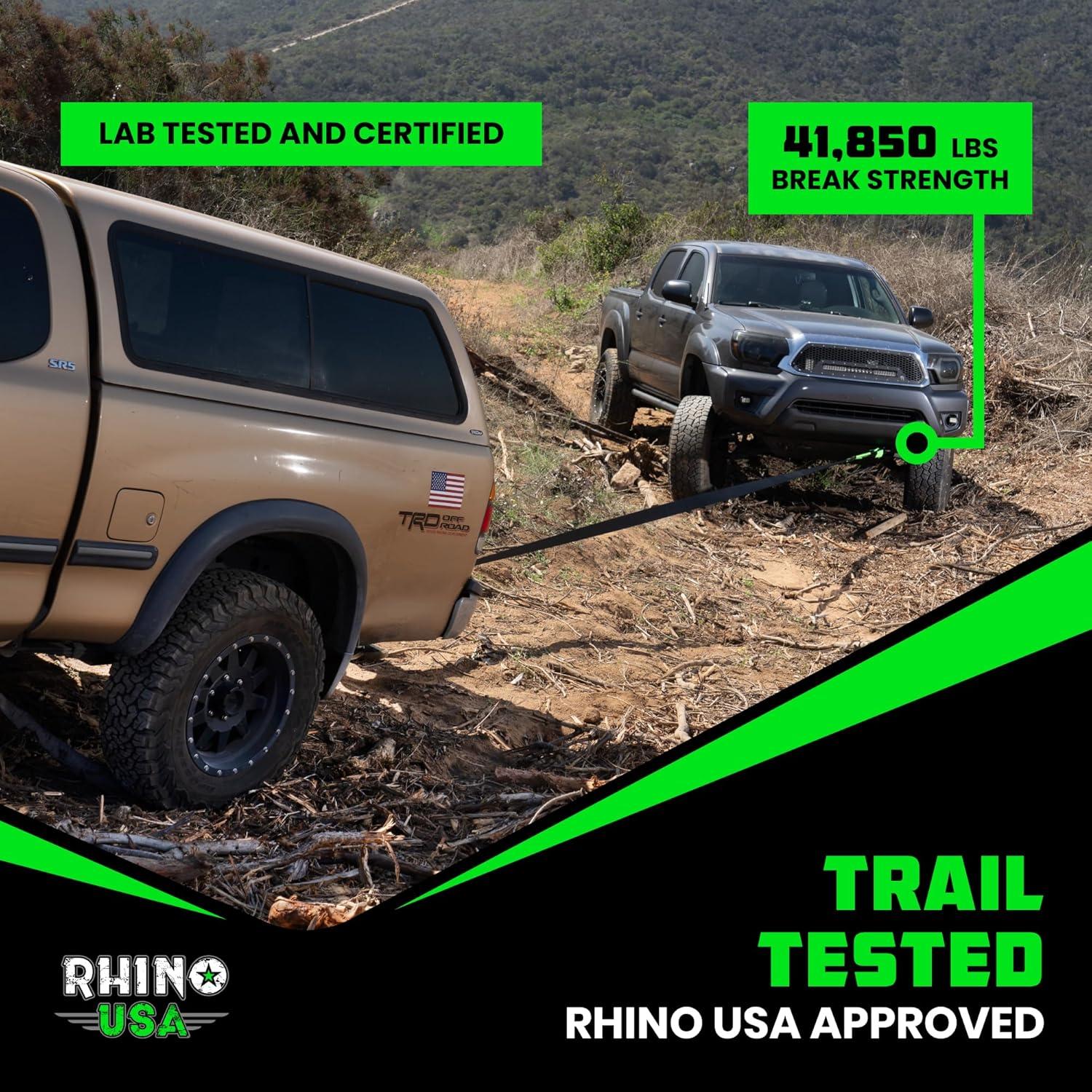 imageRhino USA Shackle Hitch Receiver Fits 2quot Receivers Best Towing Accessories for Trucks Jeep Toyota ampamp More  Connect Your Rhino Tow Strap for Vehicle Recovery Mounts to 2quot Receiver Hitches GrayMISSING INFORMATION Cannot determine actual color