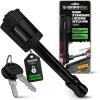 imageRhino USA 2 Trailer Hitch Pin  Patented Locking Receiver Pin for Class IIIIV Hitches  Weatherproof AntiTheft DebrisProtected  Tow Truck Ready  Blue 1PKBlack