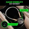 imageRhino USA Heavy Duty Tire Pressure Gauge 075 PSI  Certified ANSI B401 Accurate Large 2quot Easy Read Glow Dial Premium Braided Hose Solid Brass Hardware Best for Any Car Truck Motorcycle RV75 PSI Compact