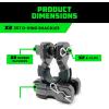 imageRhino USA Super D Ring Shackles 2Pack  70548lb Break Strength  Heavy Duty 34quot Clevis Shackle with 78 Pin for Towing ampamp OffRoad Use  Pairs with Tow Strap for Vehicle Recovery OrangeGray