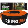 imageRhino USA Tree Saver Tow Strap 3quot x 8  31518lb Break Strength  Emergency Recovery Strap Winch Extension for Truck UTV ATV ampamp More  Heavy Duty Straps Compatible with Jeep Ford Toyota BlackOrange