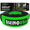 imageRhino USA Tree Saver Tow Strap 3quot x 8  31518lb Break Strength  Emergency Recovery Strap Winch Extension for Truck UTV ATV ampamp More  Heavy Duty Straps Compatible with Jeep Ford Toyota BlackBlack