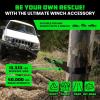 imageRhino USA Tree Saver Tow Strap 3quot x 8  31518lb Break Strength  Emergency Recovery Strap Winch Extension for Truck UTV ATV ampamp More  Heavy Duty Straps Compatible with Jeep Ford Toyota BlackBlack