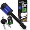 imageRhino USA 2 Trailer Hitch Pin  Patented Locking Receiver Pin for Class IIIIV Hitches  Weatherproof AntiTheft DebrisProtected  Tow Truck Ready  Blue 1PKBlue