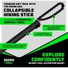 imageRhino USA Tactical Hiking Stick with Integrated Survival Kit  Essential Camping Gear for Hiking ampamp Trekking  Durable Tactical Gear for Outdoor AdventuresBlack