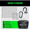 imageRhino USA Bungee Cargo Net Set  Ultimate Cargo Accessory Includes Carry Case Carabiners 4 x 6 Net 15quot x 15quot MiniNet For pickup truck bed SUV Motorcycle Rack ATV Small Trailer Cargo  Black