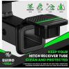 imageRhino USA American Flag Trailer Hitch Cover for 2 Inch Receivers  Protects Tow Hitch Covers from Dust Water Mud and Snow  Ultimate Hitch Covers for Trucks Jeep Tacoma Ford GMC amp MoreGreen