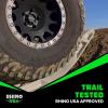imageRhino USA OffRoad Recovery Traction Boards  2 Pack Ultimate Tire Traction Mountable Mats for 4X4 Vehicles in Sand Mud amp Snow Heavy Duty Zipper Carry Bag and Leashes Included  SandSand