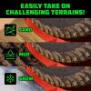 imageRhino USA OffRoad Recovery Traction Boards  2 Pack Ultimate Tire Traction Mountable Mats for 4X4 Vehicles in Sand Mud amp Snow Heavy Duty Zipper Carry Bag and Leashes Included  SandRed
