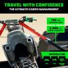 imageRhino USA Motorcycle Tie Down Straps 2 Pack Lab Inspected 2200lb Break Strength Steel Cambuckle Tiedown Set with Integrated Soft Loops  Better Than a Ratchet Strap YLW 2PackRed 2Pack