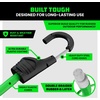 image:imageRhino USA Heavy Duty Bungee Cords amp Straps Bundle  28Piece Assorted Set  12 Rubber Outdoor Bungees with Adjustable Hooks Tarp Clips Canopy Ties Ball Bungie  Weather amp UV Resistant