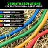 image:imageRhino USA Heavy Duty Bungee Cords amp Straps Bundle  28Piece Assorted Set  12 Rubber Outdoor Bungees with Adjustable Hooks Tarp Clips Canopy Ties Ball Bungie  Weather amp UV Resistant