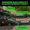 image:imageRhino USA x Realtree Retractable Ratchet Straps 2PK 2x 9 3033lb Break Strength Heavy Duty Auto Self Retracting Tie Down Straps for Truck Cargo Trailer Motorcycle ATV UTV Realtree APX CamoBlack