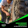 image:imageRhino USA x Realtree Retractable Ratchet Straps 2PK 2x 9 3033lb Break Strength Heavy Duty Auto Self Retracting Tie Down Straps for Truck Cargo Trailer Motorcycle ATV UTV Realtree APX CamoBlack