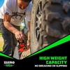 image:imageRhino USA x Realtree Retractable Ratchet Straps 2PK 2x 9 3033lb Break Strength Heavy Duty Auto Self Retracting Tie Down Straps for Truck Cargo Trailer Motorcycle ATV UTV Realtree APX CamoRed