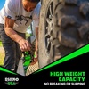 image:imageRhino USA x Realtree Retractable Ratchet Straps 2PK 2x 9 3033lb Break Strength Heavy Duty Auto Self Retracting Tie Down Straps for Truck Cargo Trailer Motorcycle ATV UTV Realtree APX CamoGreen