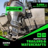 image:imageRhino USA Boat Transom Straps 2Pack  Trailer Tie Downs for BoatsBlack Powder Coated