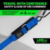 image:imageRhino USA Boat Transom Straps 2Pack  Trailer Tie Downs for BoatsBlue