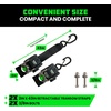 image:imageRhino USA Boat Transom Straps 2Pack  Trailer Tie Downs for BoatsStainless Steel